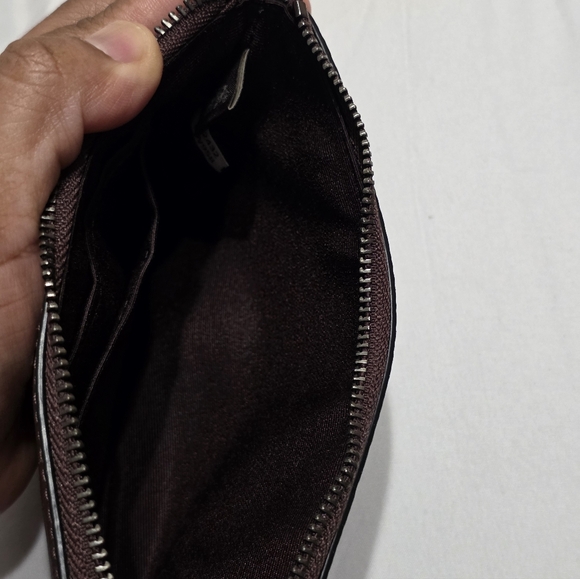 Coach Corner Zip Wristlet bag - Picture 5 of 13